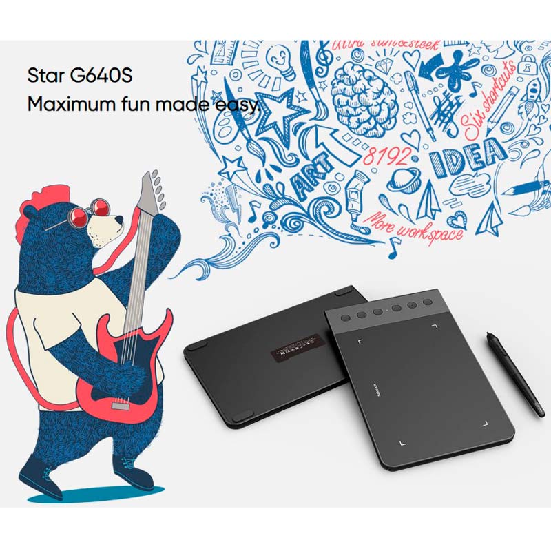 قلم نوری XP-Pen Star G640S