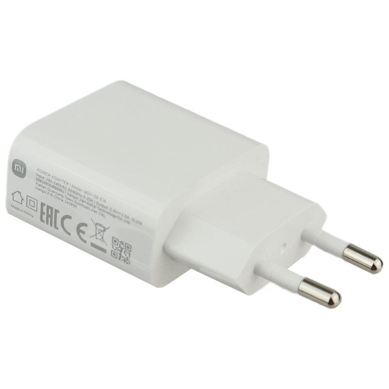 شارژر دیواری Xiaomi MDY-09-EW 2A 10W سرجعبه + کابل Type-C