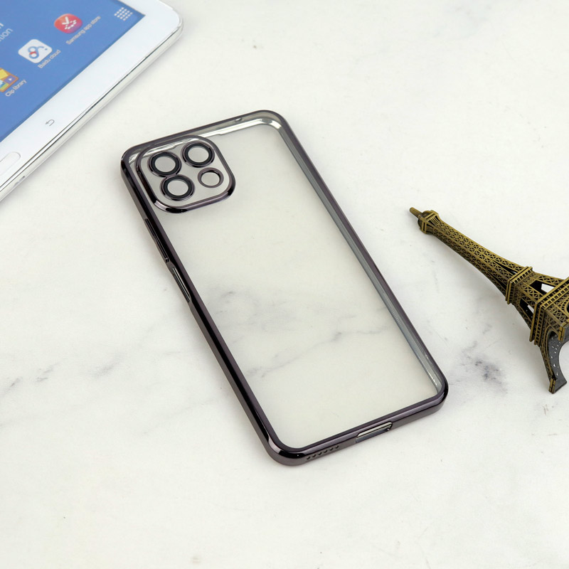 قاب شفاف دور رنگی محافظ لنزدار Xiaomi Mi 11 Lite