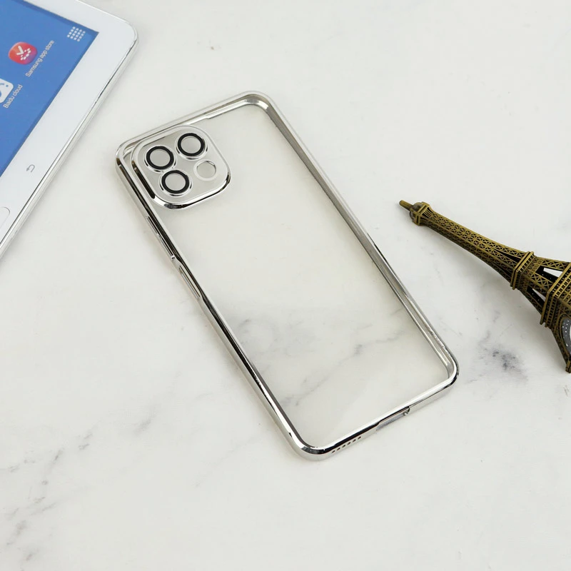 قاب شفاف دور رنگی محافظ لنزدار Xiaomi Mi 11 Lite