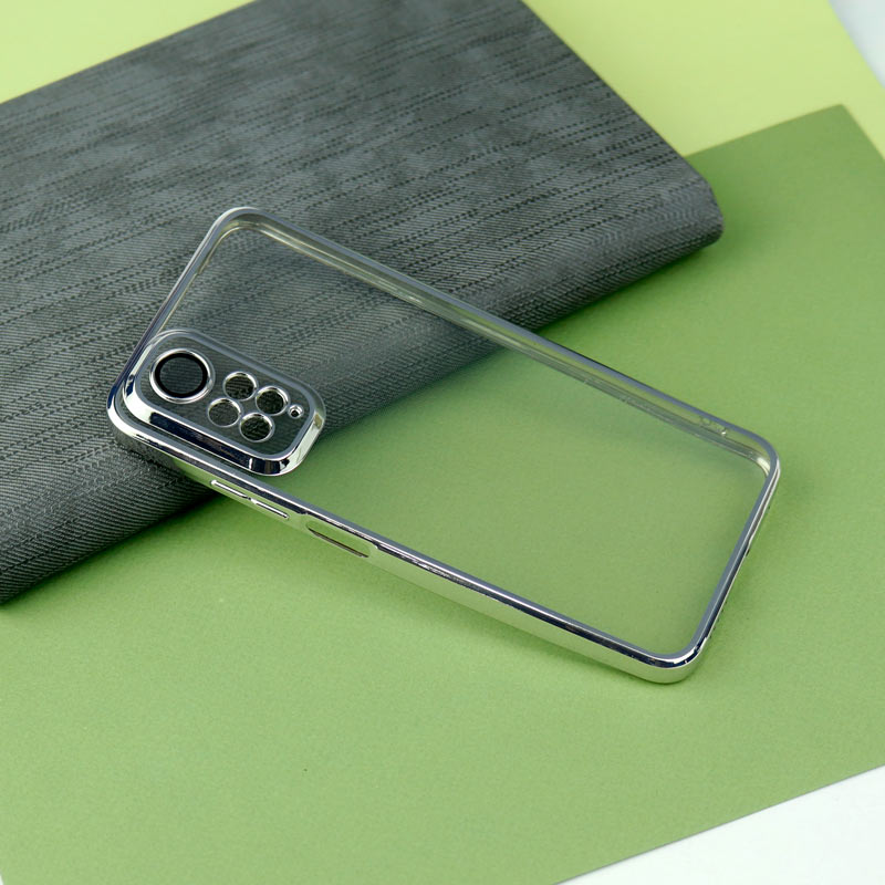 قاب شفاف دور رنگی محافظ لنزدار Xiaomi Note 11 / 11S