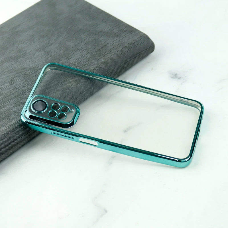 قاب شفاف دور رنگی محافظ لنزدار Xiaomi Note 11 / 11S