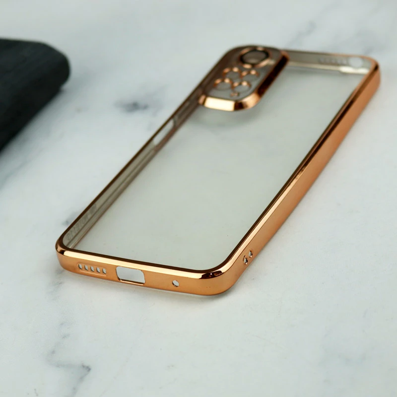 قاب شفاف دور رنگی محافظ لنزدار Xiaomi Note 11 / 11S