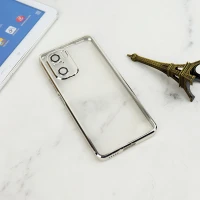 قاب شفاف دور رنگی محافظ لنزدار Xiaomi Poco F3