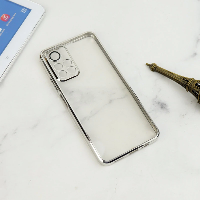 قاب شفاف دور رنگی محافظ لنزدار Xiaomi Poco M4 Pro 5G