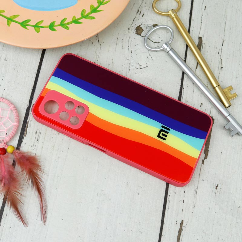 قاب محافظ لنزدار پشت گلسی آبرنگی Xiaomi Poco M4 Pro 5G