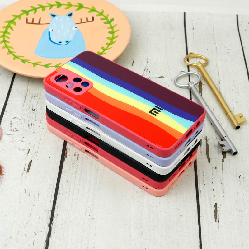 قاب محافظ لنزدار پشت گلسی آبرنگی Xiaomi Poco M4 Pro 5G