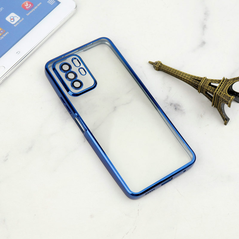 قاب شفاف دور رنگی محافظ لنزدار Xiaomi Poco X3 GT