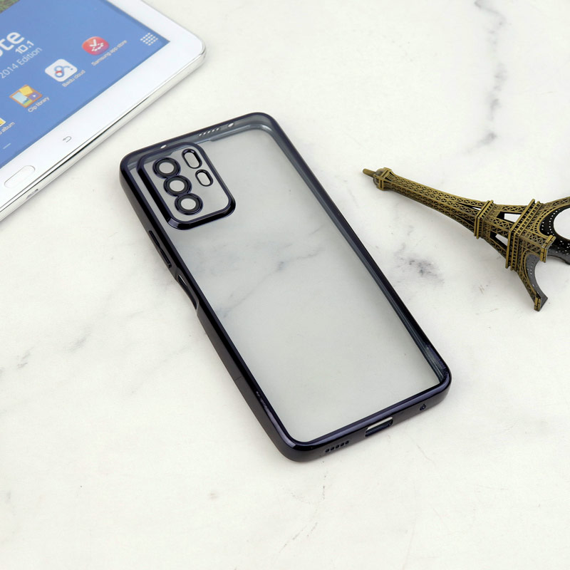 قاب شفاف دور رنگی محافظ لنزدار Xiaomi Poco X3 GT