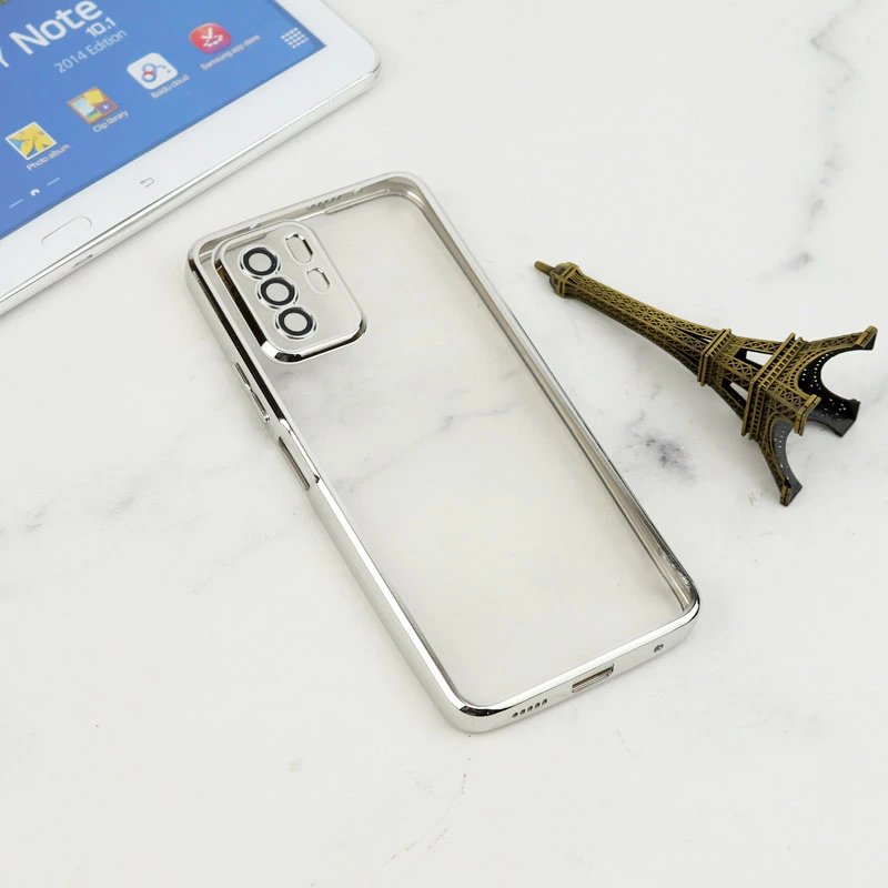 قاب شفاف دور رنگی محافظ لنزدار Xiaomi Poco X3 GT