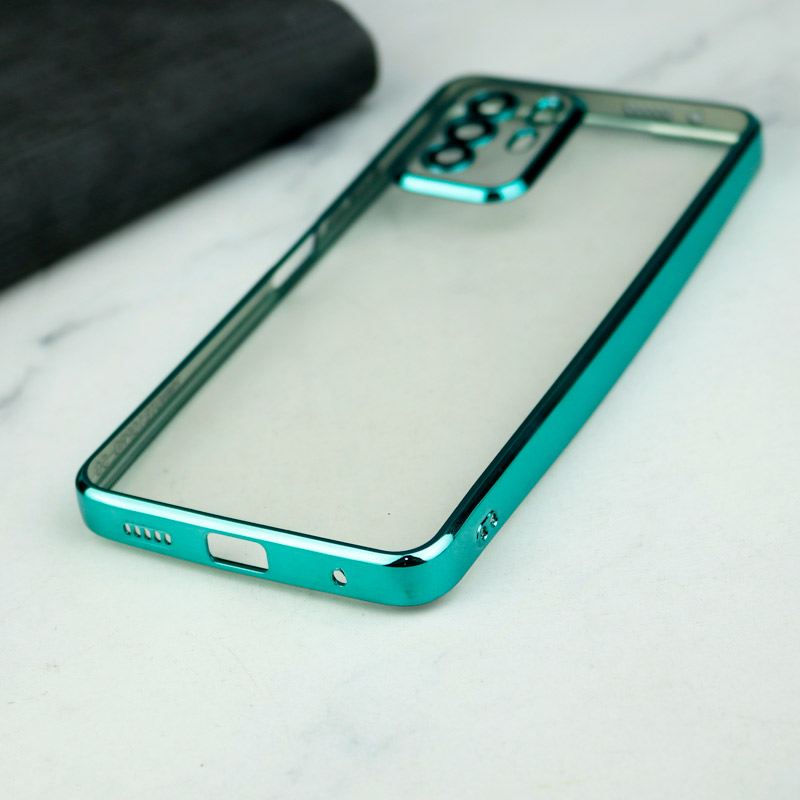 قاب شفاف دور رنگی محافظ لنزدار Xiaomi Poco X3 GT
