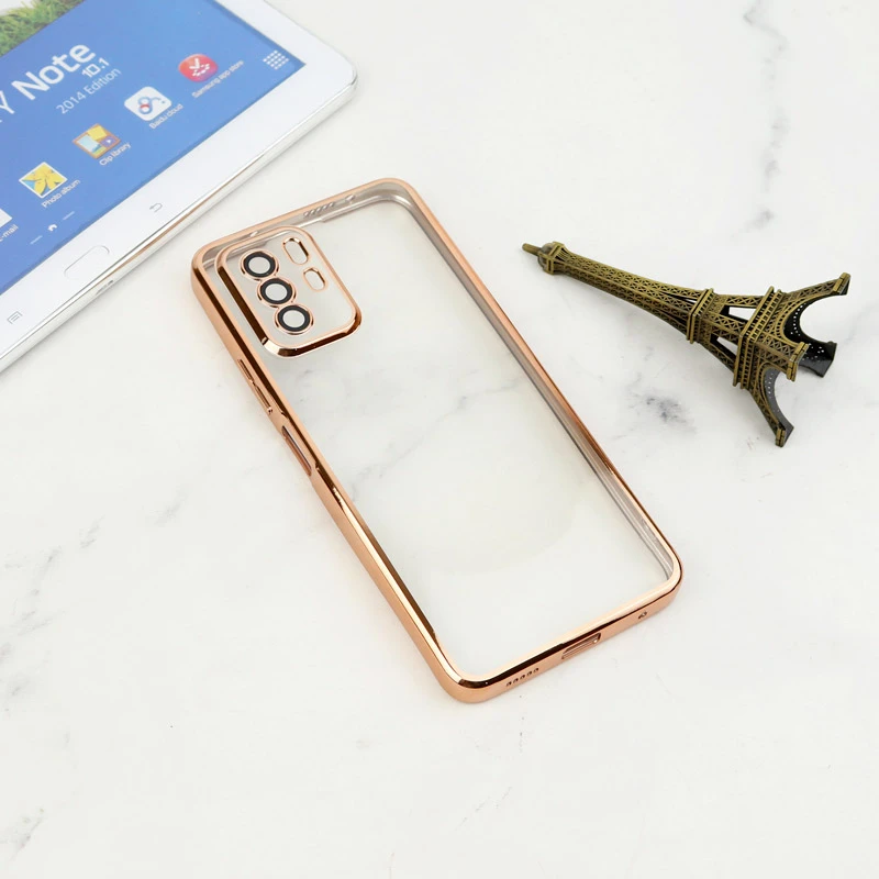 قاب شفاف دور رنگی محافظ لنزدار Xiaomi Poco X3 GT