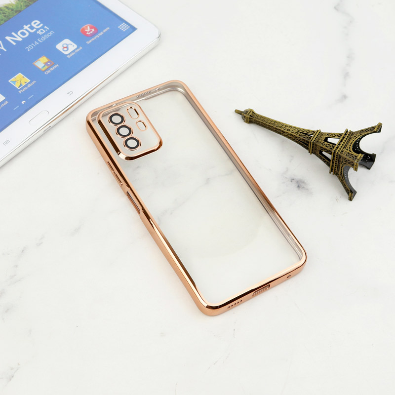 قاب شفاف دور رنگی محافظ لنزدار Xiaomi Poco X3 GT