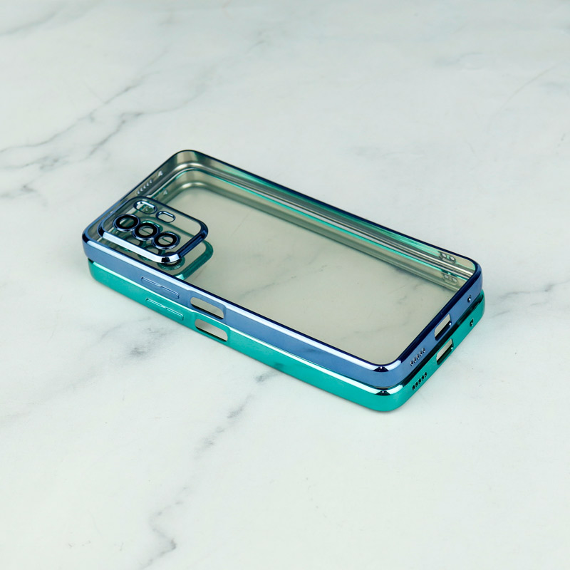 قاب شفاف دور رنگی محافظ لنزدار Xiaomi Poco X3 GT