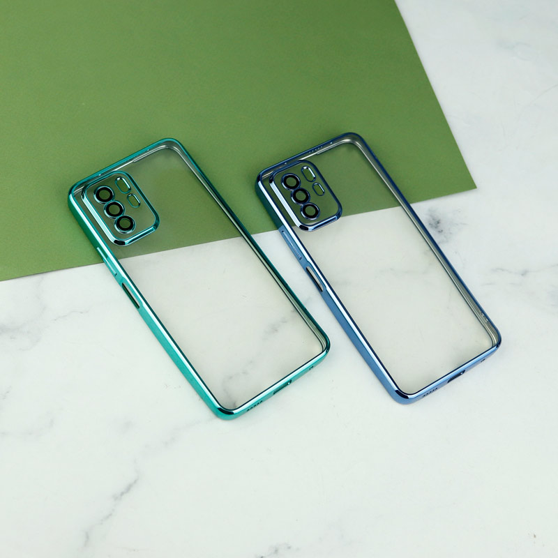 قاب شفاف دور رنگی محافظ لنزدار Xiaomi Poco X3 GT