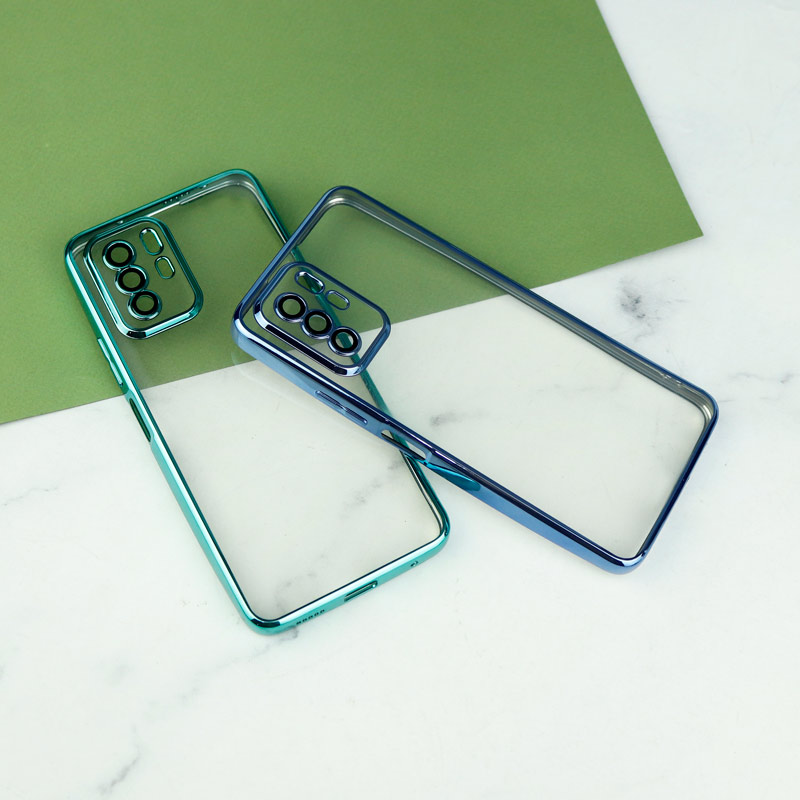 قاب شفاف دور رنگی محافظ لنزدار Xiaomi Poco X3 GT