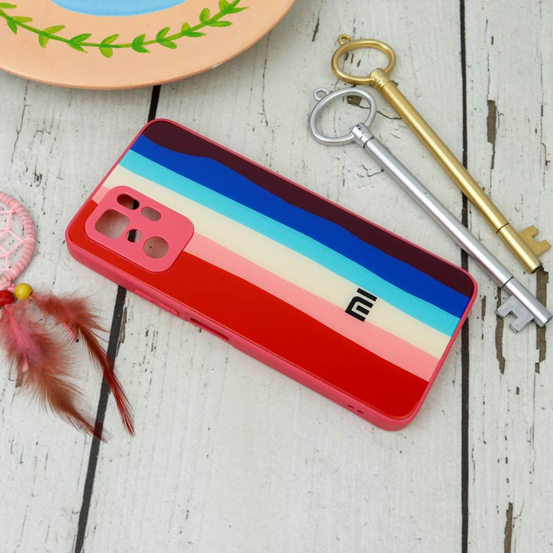 قاب محافظ لنزدار پشت گلسی آبرنگی Xiaomi Poco X3 GT