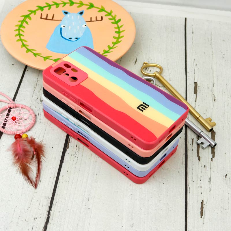 قاب محافظ لنزدار پشت گلسی آبرنگی Xiaomi Poco X3 GT