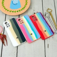 قاب محافظ لنزدار پشت گلسی آبرنگی Xiaomi Redmi 10
