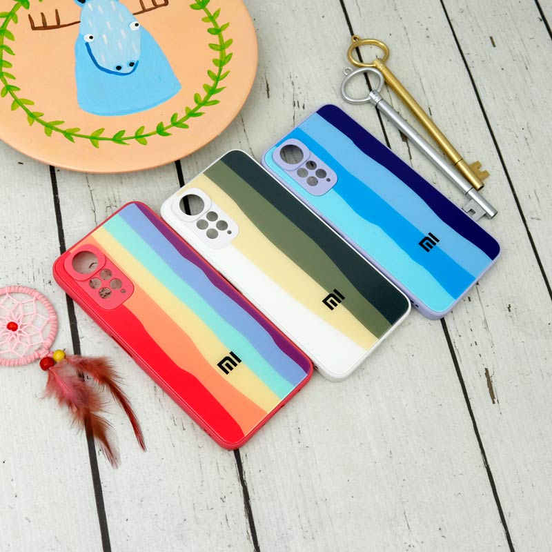 قاب محافظ لنزدار پشت گلسی آبرنگی Xiaomi Redmi Note 11 / 11s