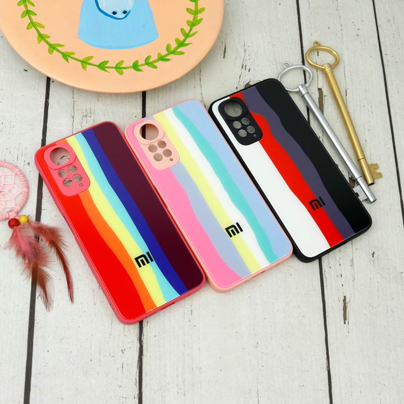 قاب محافظ لنزدار پشت گلسی آبرنگی Xiaomi Redmi Note 11 / 11s