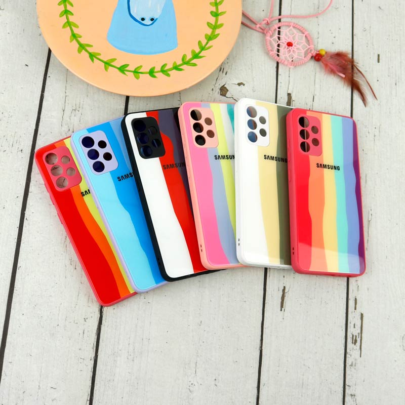 قاب محافظ لنزدار پشت گلسی آبرنگی Xiaomi Redmi Note 11 / 11s