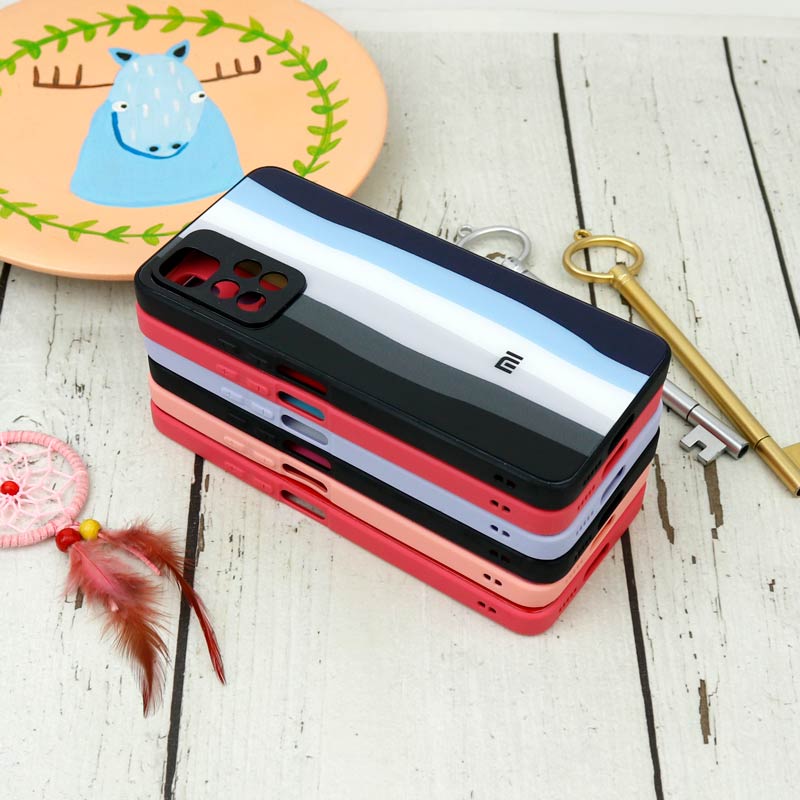 قاب محافظ لنزدار پشت گلسی آبرنگی Xiaomi Redmi Note 11 Pro (China)