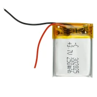 باتری لیتیومی 250mAh 3*20*25mm 302025