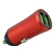 شارژر فندکی فست شارژ Allison ALS-N028 ALS-A100 2.4A 12W + کابل آیفونی