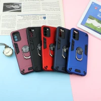 قاب ضد ضربه محافظ لنز دار هولدر دار بتمن Samsung Galaxy A03s سری A