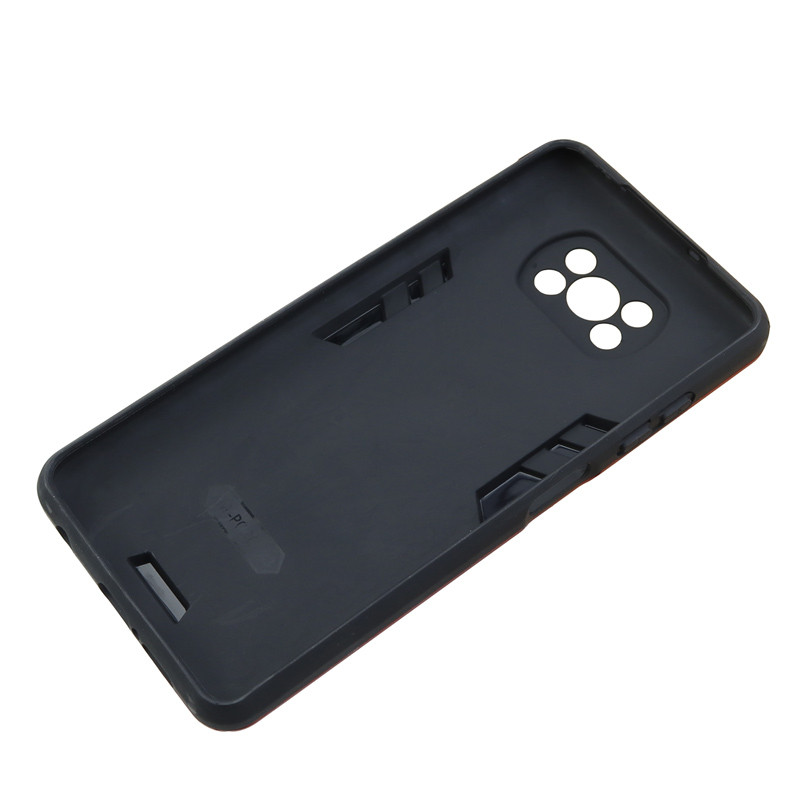 قاب ضد ضربه محافظ لنز دار هولدر دار بتمن Xiaomi Poco X3 سری A