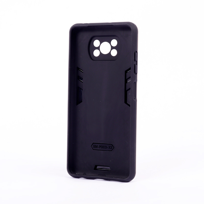 قاب ضد ضربه محافظ لنز دار هولدر دار بتمن Xiaomi Poco X3 سری A