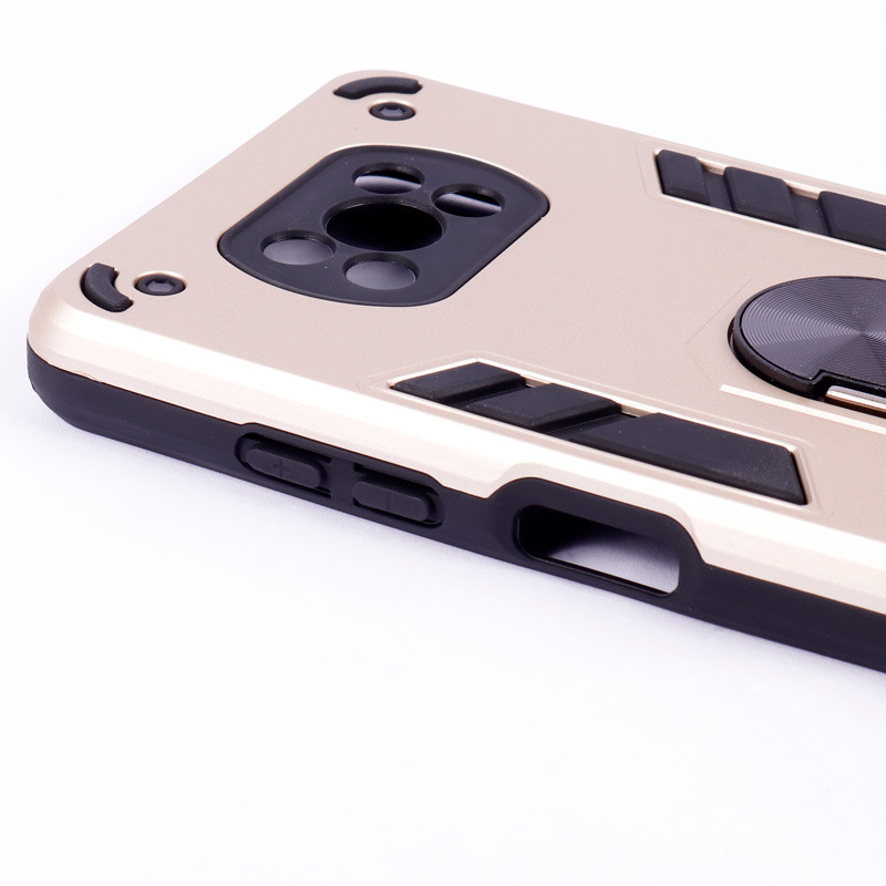 قاب ضد ضربه محافظ لنز دار هولدر دار بتمن Xiaomi Poco X3 سری A
