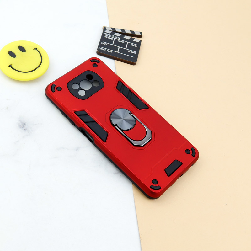 قاب ضد ضربه محافظ لنز دار هولدر دار بتمن Xiaomi Poco X3 سری A