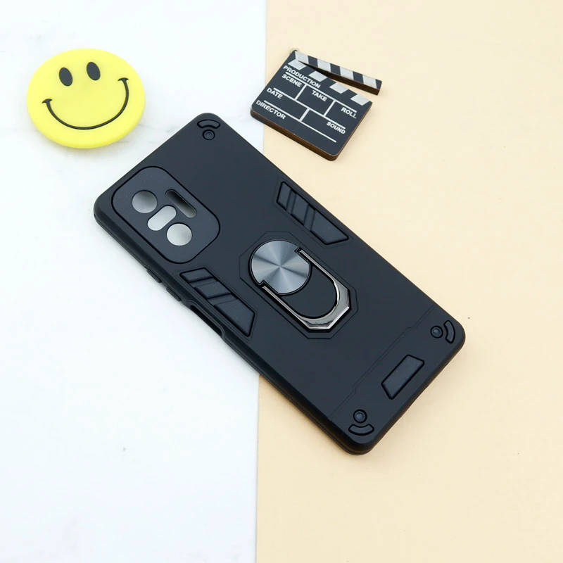 قاب ضد ضربه محافظ لنز دار هولدر دار بتمن Xiaomi Redmi Note 10 Pro سری A