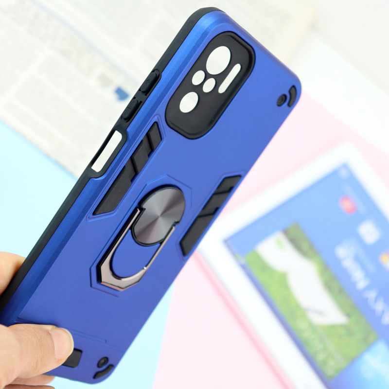 قاب ضد ضربه محافظ لنز دار هولدر دار بتمن Xiaomi Redmi Note 10 4G سری A