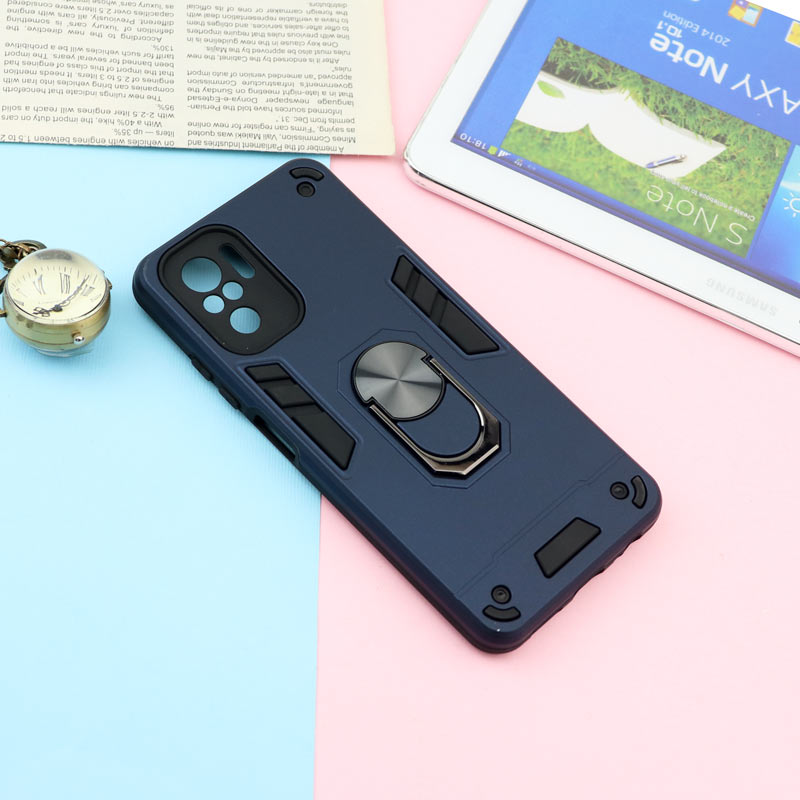 قاب ضد ضربه محافظ لنز دار هولدر دار بتمن Xiaomi Redmi Note 10 4G سری A