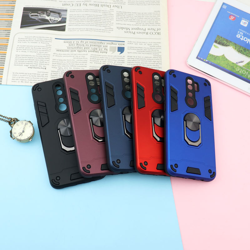 قاب ضد ضربه محافظ لنز دار هولدر دار بتمن Xiaomi Redmi Note 8 Pro سری A