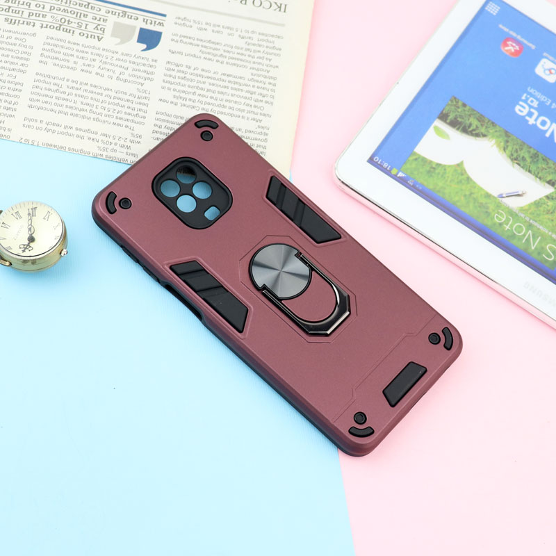 قاب ضد ضربه محافظ لنز دار هولدر دار بتمن Xiaomi Redmi Note 9s سری A