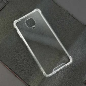 قاب PC ضدضربه کپسولی بی رنگ Xiaomi Redmi Note 9 Pro