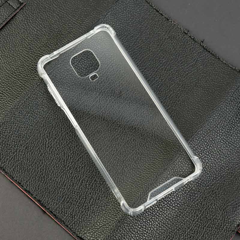قاب PC ضدضربه کپسولی بی رنگ Xiaomi Redmi Note 9 Pro