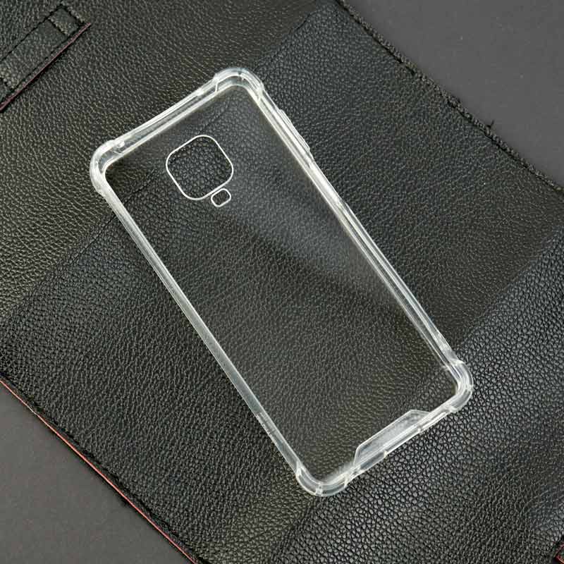 قاب PC ضدضربه کپسولی بی رنگ Xiaomi Redmi Note 9 Pro