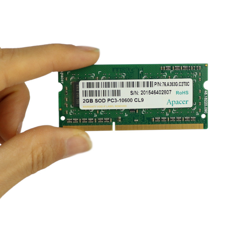 رم لپ تاپ Apacer PC3-10600 DDR3 2GB 1333MHz CL9