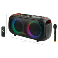 اسپیکر بلوتوثی رم و فلش خور Artartar NDR-Q68 + میکروفون و ریموت کنترل