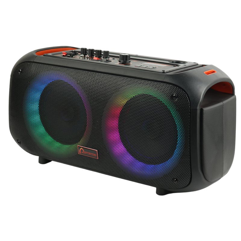اسپیکر بلوتوثی رم و فلش خور Artartar NDR-Q68 + میکروفون و ریموت کنترل