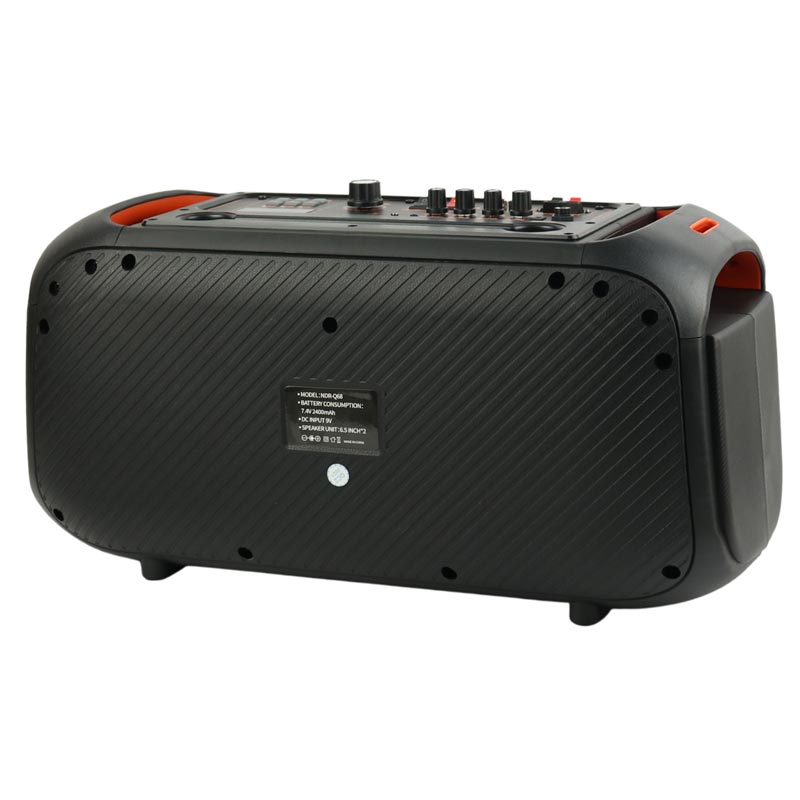 اسپیکر بلوتوثی رم و فلش خور Artartar NDR-Q68 + میکروفون و ریموت کنترل