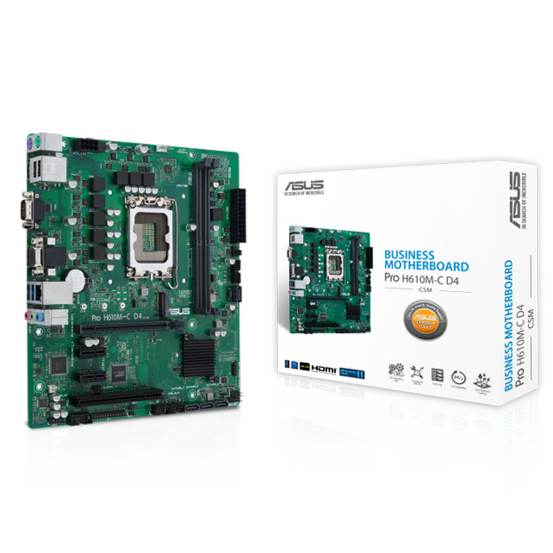 مادربرد ایسوس Pro H610M-C D4-CSM