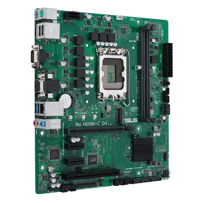 مادربرد ایسوس Pro H610M-C D4-CSM