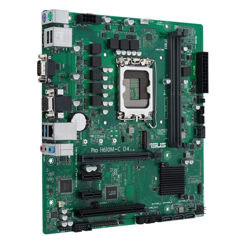 مادربرد ایسوس Pro H610M-C D4-CSM