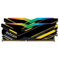 رم کامپیوتر Axtrom Tesla RGB DDR4 16GB 3200MHz CL16 Dual